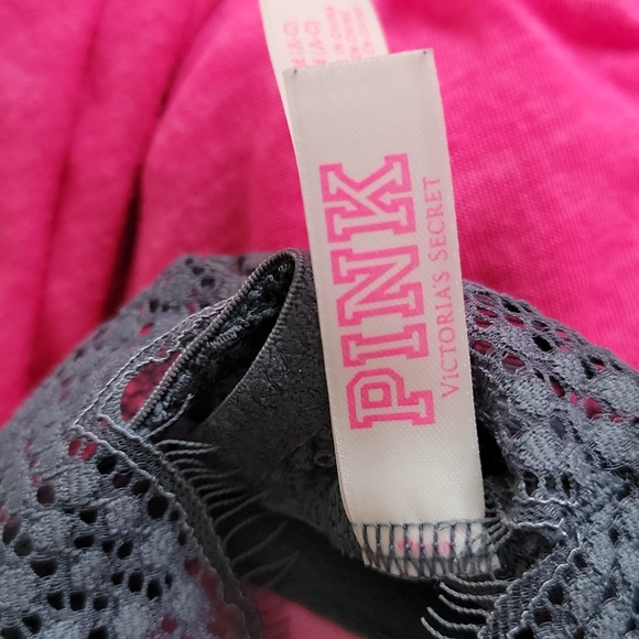 PINK Victoria's Secret Push-up T-back Bra Women's Medium - Picture 6 of 7